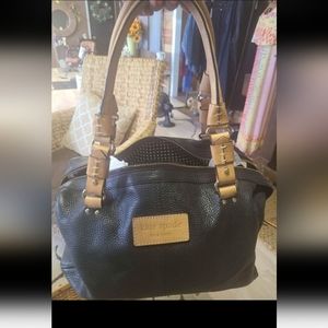 Kate spade ♠️  black tan purse bag